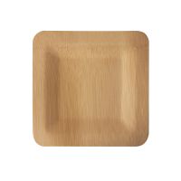 Borden, gemaakt van bamboe "pure" rectangular 1,5 cm x 18 cm x 18 cm