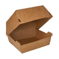 Hamburgerbox Maxi (100% FAIR) | 12,5 cm x 12,5 cm x 7 cm
