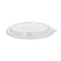 Deksels voor Saladeschalen en salade bowls, PET rond Ø 18,4 cm · 2 cm transparant