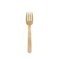  Fingerfood vork bamboe "pure" 12 cm, stevige amuse vork