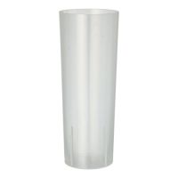 Longdrink glazen, herbruikbaar, PP 0,3 l Ø 5,85 cm · 15,2 cm helder onbreekbaar