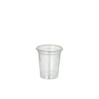 Shotglas klein van PET, 2 cl of 20 ml, Ø 3,9 cm · 4 cm glashelder borrelglas