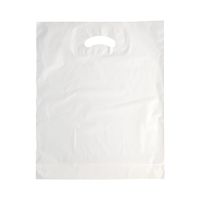 DKT tassen met handvat HDPE 44 x 36 cm wit