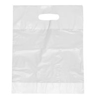 DKT tassen met handvat groot HDPE 50 x 45 cm wit