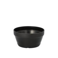 Herbruikbare bekers voor koude en warme dranken van zwart PP - 0,1 l Ø 8 cm · 4,1 cm, reusable koffiebekers, koffiekopjes 