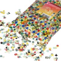 Confetti, papier assorti kleuren 100 gr