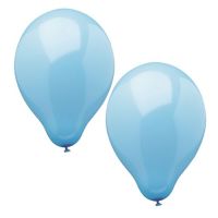 Ballonnen Ø 25 cm lichtblauw