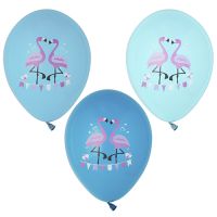 Ballonnen Ø 29 cm assorti kleuren "Flamingo"