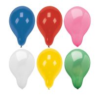 Ballonnen rond Ø 28 cm assorti kleuren
