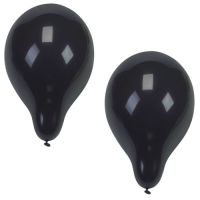 Ballonnen Ø 25 cm zwart