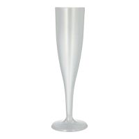 Herbruikbare champagne flutes PP 0,1 l Ø 4,8 cm · 20,1 cm champagneglas reusable