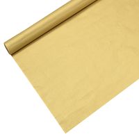 Tafelkleed, papier 6 m x 1,2 m goud met beschermingslaag