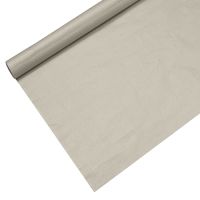 Tafelkleed, papier 6 m x 1,2 m zilver met beschermingslaag