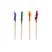 Decoprikkers 6,8 cm assorti kleuren "Frills"