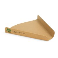 Pizzapunt houders (100% FAIR) karton | 17,1 cm x 18,3 cm x 2,5 cm
