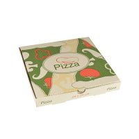 Pizzadozen, Cellulose "pure" plein 24 cm x 24 cm x 3 cm