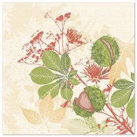 Servetten "ROYAL Collection" 1/4 vouw 40 cm x 40 cm "Autumn Leaves"