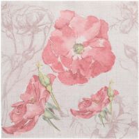 Servetten "ROYAL Collection" 1/4 vouw 40 cm x 40 cm roze "Blossom"