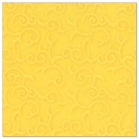Servetten "ROYAL Collection" 1/4 vouw 40 cm x 40 cm geel "Casali"
