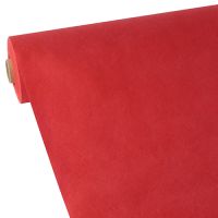 Tafelkleed, Vlies "soft selection" 40 m x 0,9 m rood