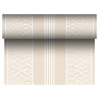 Premium tafellopers "Elegance" in champagne "ROYAL Collection" 24 m x 40 cm, geperforeerd per 120 cm, extra stevig