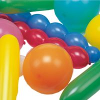 Ballonnen assorti kleuren verschillende kleuren en vormen, extra groot