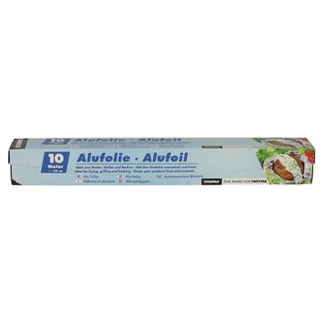 Aluminium folie 10 m x 30 cm in dispenser