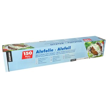 Aluminiumfolie 150 m x 45 cm aluminium folie in dispenser