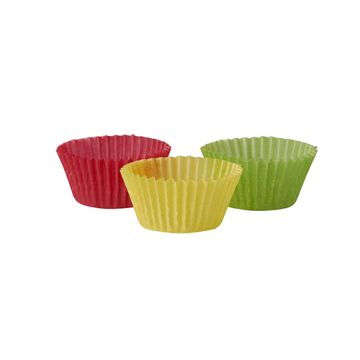 Bakvormpjes Ø 2,4 cm · 1,6 cm assorti kleuren