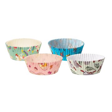 Bakvormpjes Ø 5 cm · 2,5 cm 4 motieven assorti