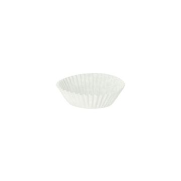 Bakvormpjes rond Ø 3,5 cm · 1,9 cm wit