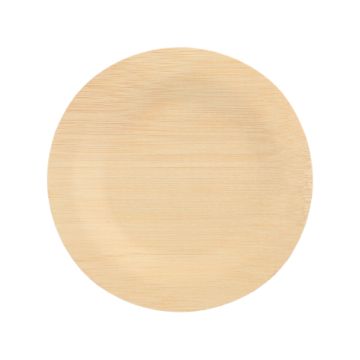 Borden, gemaakt van bamboe "pure" 1-vaks Ø 18 cm · 1,5 cm