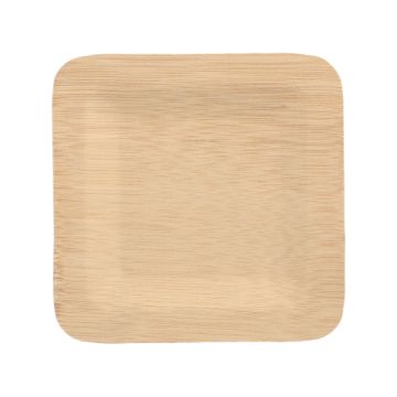 Borden, gemaakt van bamboe "pure" rectangular 1,5 cm x 18 cm x 18 cm