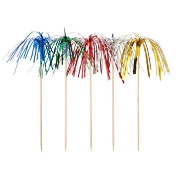 Decoprikkers 15,5 cm "Vuurwerk"