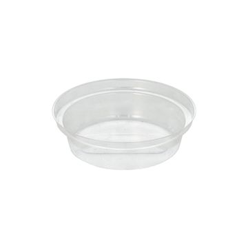 Inzetcup PET voor smoothiebekers "Hurricane" rond Ø 9 cm · 2,2 cm insert glashelder