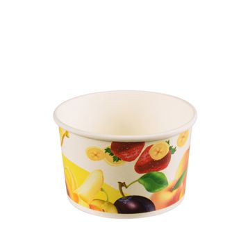 IJsbekers, karton rond 200 ml Ø 9,5 cm · 6 cm