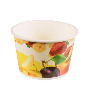 IJsbekers, karton rond 250 ml Ø 9,5 cm · 6,2 cm