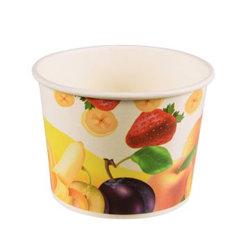 IJsbekers, karton rond 500 ml Ø 11,2 cm · 7,8 cm