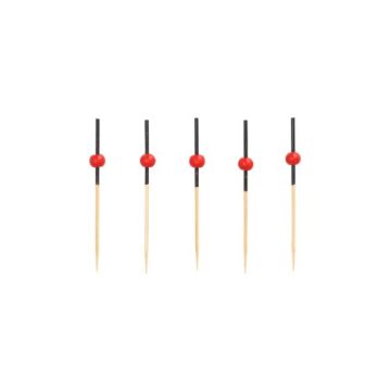 Fingerfood spiesjes 7 cm "Red Pearl"