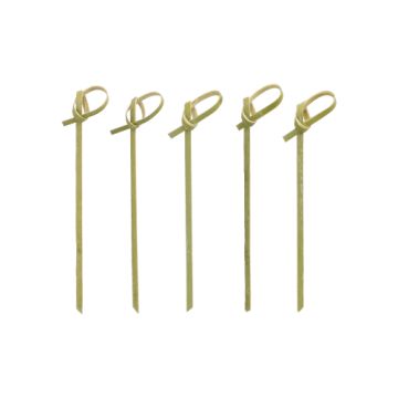Fingerfood prikkers "pure" 9 cm "Knot"