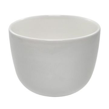 Fingerfood schaal porselein rond 145 ml Ø 7,3 cm · 5,7 cm amuse servies "Evidence" wit