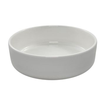 Fingerfood schaal porselein rond 285 ml Ø 12 cm · 3,5 cm amuse servies  "Ano" wit