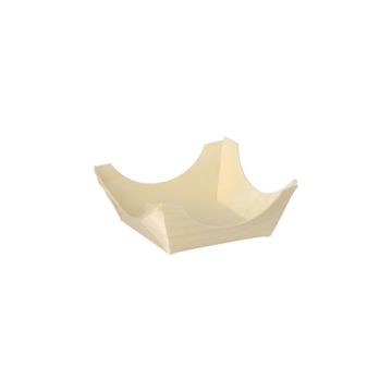 Fingerfood - Schalen, hout "pure" plein 2,5 cm x 6 cm x 6 cm