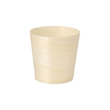 Fingerfood - Schalen, hout "pure" rond Ø 6 cm · 6 cm