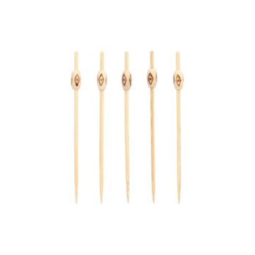 Fingerfood prikkers bambeo 12 cm amuse cocktailprikker "Mali"