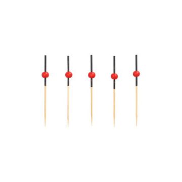 Fingerfood spiesjes 7 cm "Red Pearl"