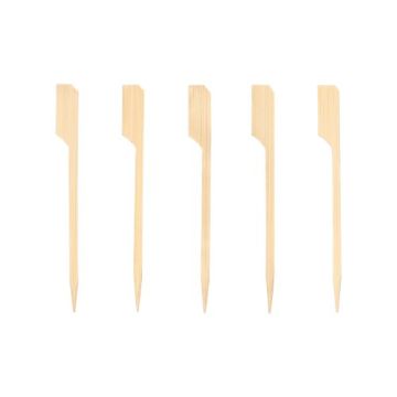 Bamboe amuse prikker "pure" 9 cm "Golf", fingerfood spies