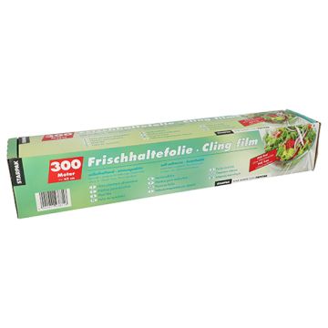 Vershoudfolie LDPE 300 m x 45 cm cateringfolie in dispenser doos