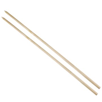 Extra grote barbecuespiesen van hout 80 cm x 8 mm x 8 mm, BBQ spiezen