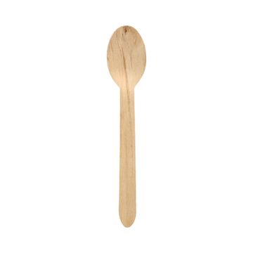 Bio houten lepel "pure" 16 cm